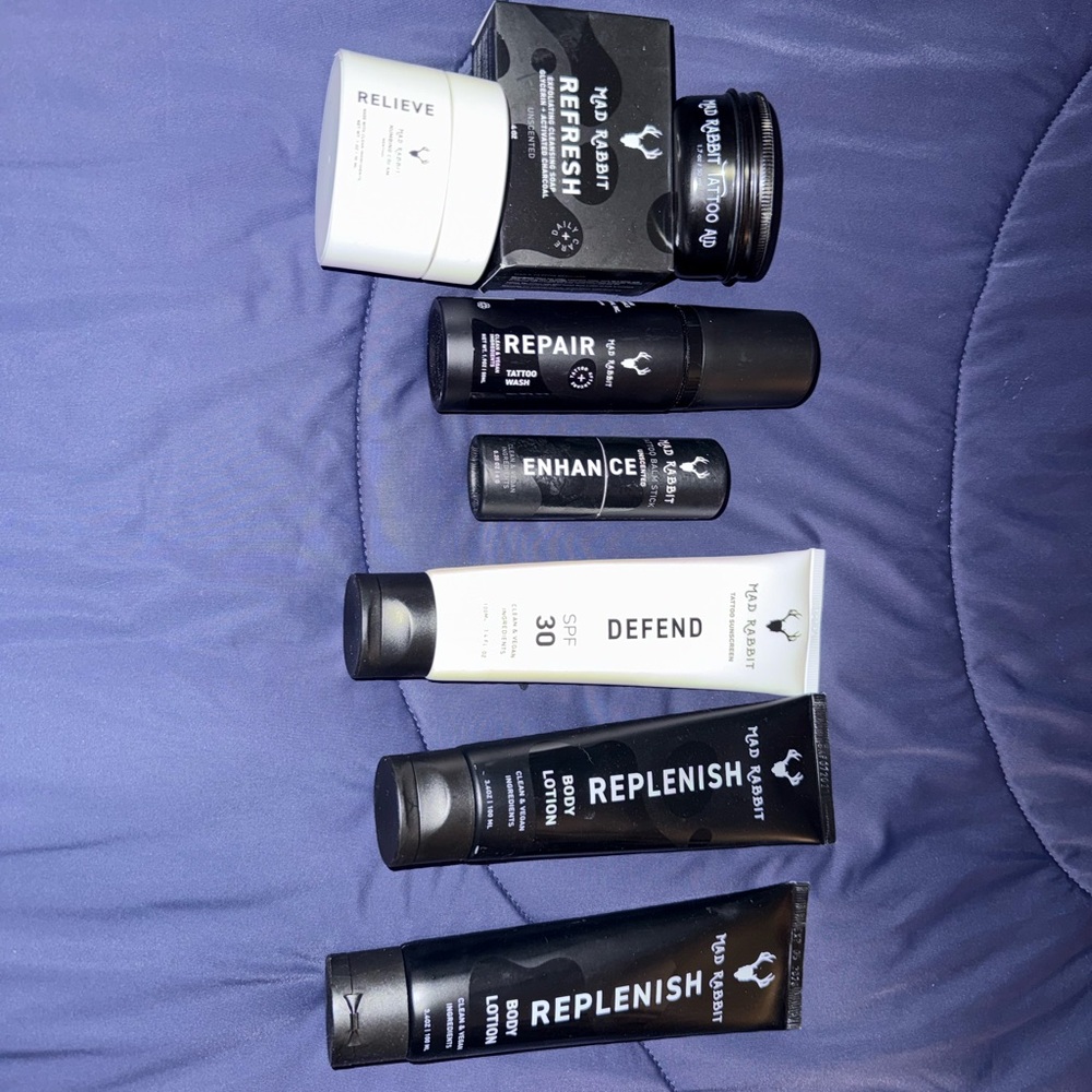 Skin Care Collection - Black and White